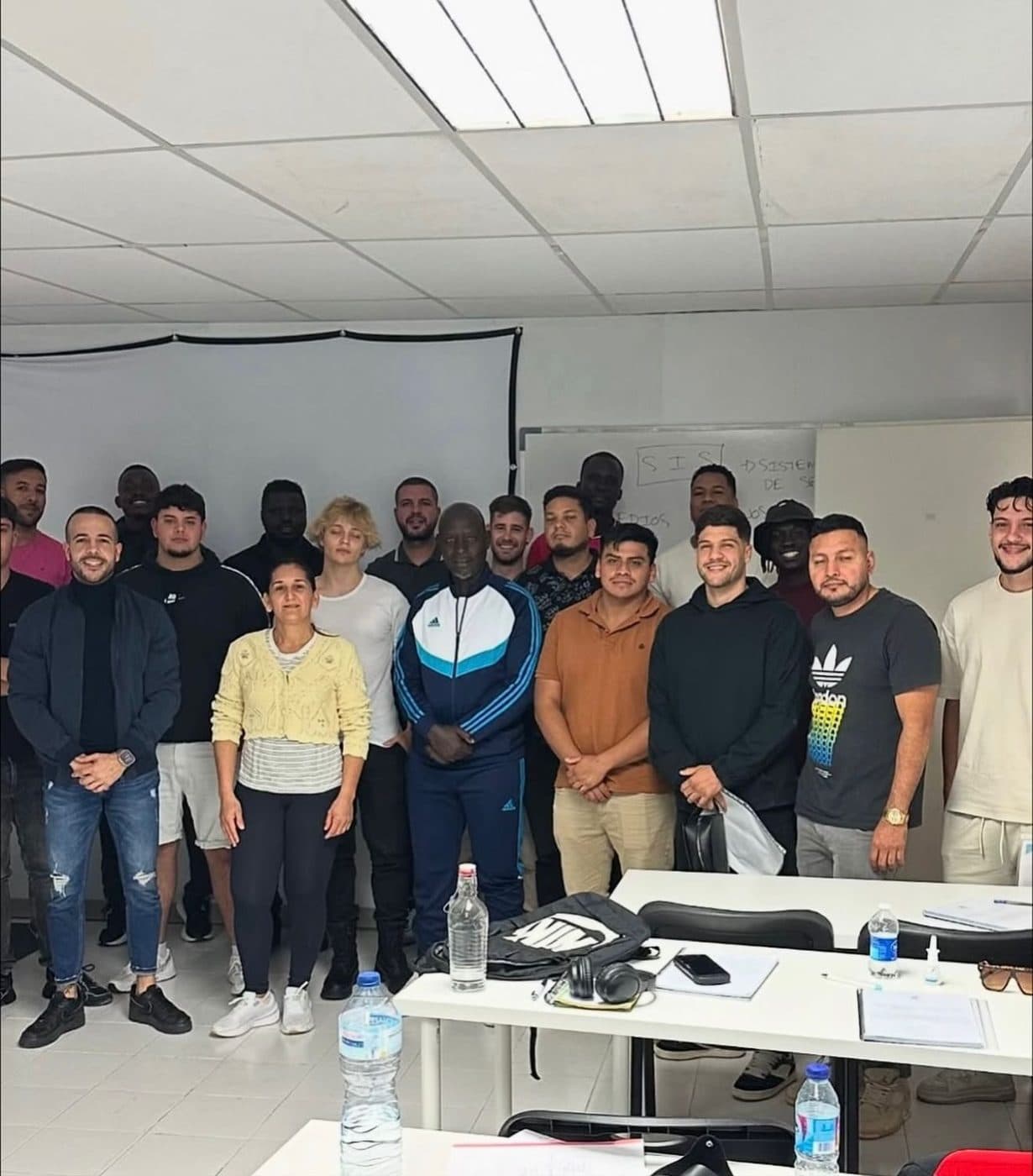 Alumnos de una promoción del centro de formación en Ibiza